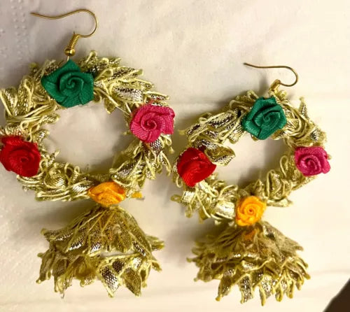 Flower Gota Bridal Mehndi Wedding bollywood Jewelry