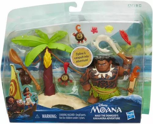 Disney Moana Maui Demigods Kakamora Adventure Play Set