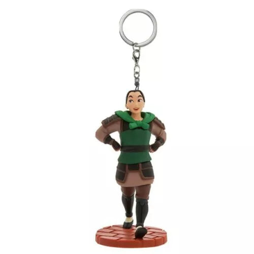 Mulan Warrior Soldier PVC Key Ring Keychain