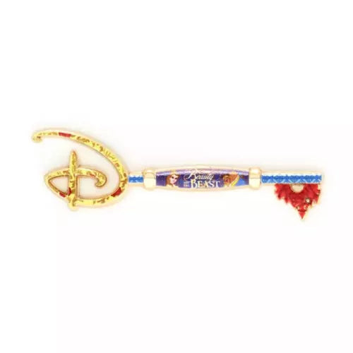 Disney Store Beauty and the Beast  Key Pin