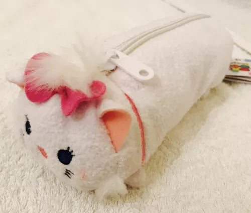 Official Disney Marie Tsum Tsum Pencil case plush Soft