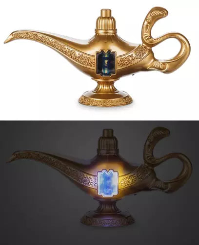 Disney Store Life Action Aladdin Magic Genie Lamp