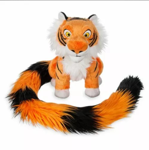 Disney Store Aladdin Rajah Long Tail Soft Plush Doll Toy