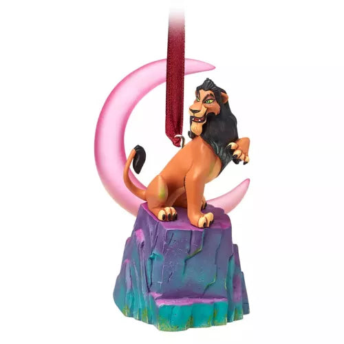 Disney Store Scar Singing Hanging Ornament, The Lion King