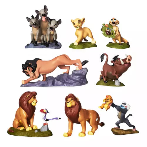 Disney Store The Lion King Deluxe Figurine Playset
