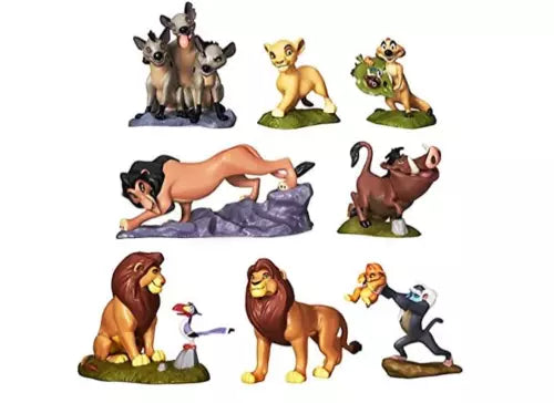 Disney Lion King Deluxe Figurine Playset Simba Mufasa