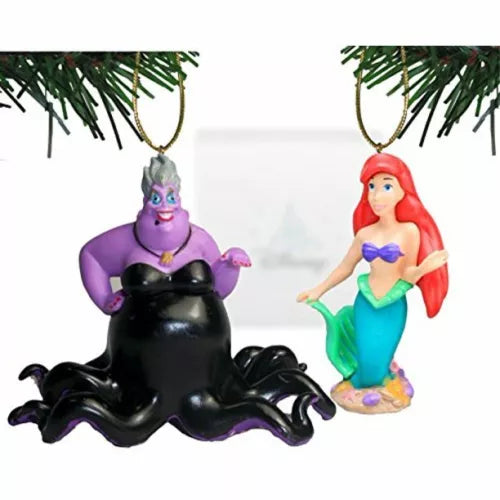 Disney's The Little Mermaid 'Ariel with Ursula' Ornament Set