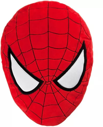 Disney Store official Spider-Man Spiderman face Cushion