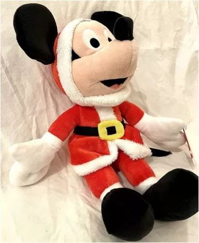 Disney Mickey Mouse Share the magic festive Christmas Santa Soft plush doll toy