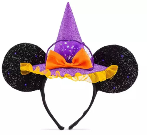 Disney Store Minnie Mouse Witch Ear Headband