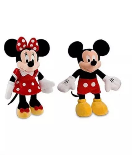 Disney Store Mickey Mouse Minnie Mouse Soft Plush Doll toy