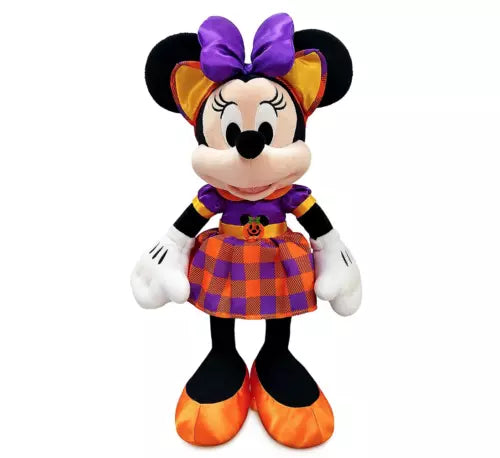Disney Store Original Minnie Mouse Halloween Medium Soft Plush Toy