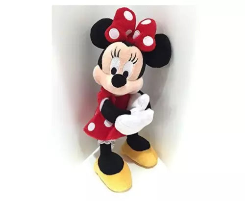 Disney Parks Snuggle Snappers Minnie Mouse Soft Plush Doll