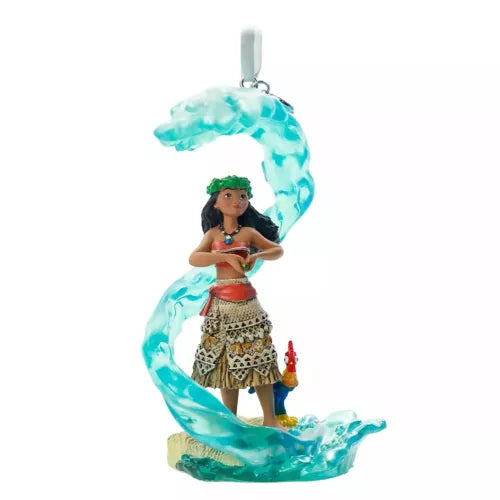 Disney Store Moana with Hei Hei Hanging Ornament