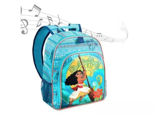 Moana Musical Character Backpack with artwork of Moana