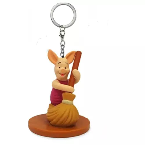 Pooh Piglet Pig 2” PVC Key Ring Keychain