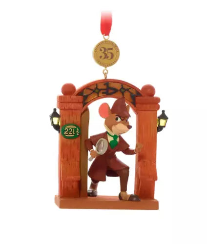 Disney Store The Great Mouse Detective Legacy Hanging Ornament