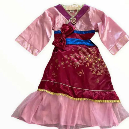 Disney store official Mulan costume kimono girls kids
