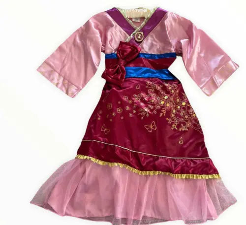 Disney store official Mulan costume kimono girls kids