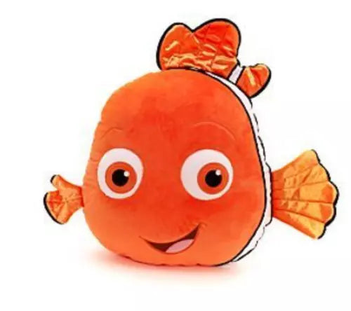 Disney Store Finding Nemo Fish Big Face Eyes Pillow Cushion