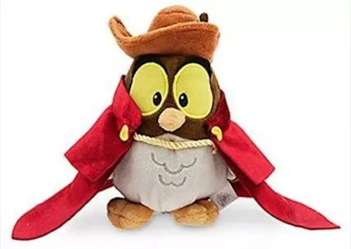 Official Disney Store Sleeping Beauty animator Owl Soft Plush Toy