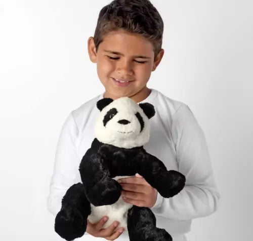 IKEA KRAMIG 30cm Panda Soft Toy - White/Black