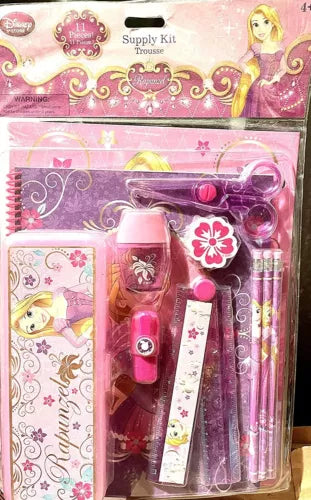 Disney Store official Rapunzel Supply Kit Stationery