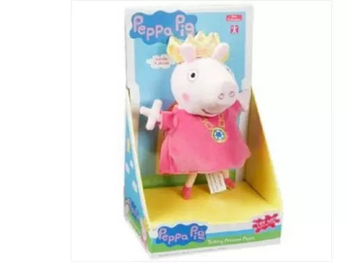 Peppa Pig Talking Princess Peppa Soft Plush Toy Doll