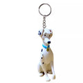 101 Dalmatians Perdita Dog   Key Ring Keychain Ornament