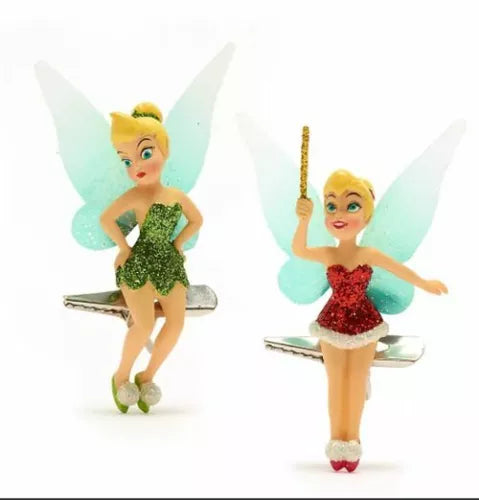Disney Store Tinker Bell Clip-On Ornaments, Peter Pan