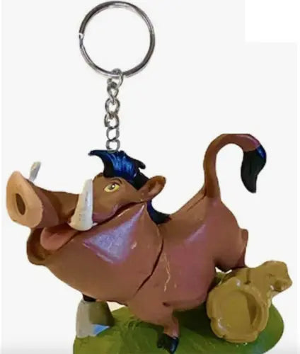 Pumbaa Figure Warthog Key Ring Dangler Ornament