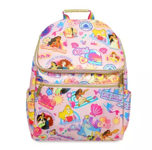 Disney store Princess Backpack character print Belle Moana