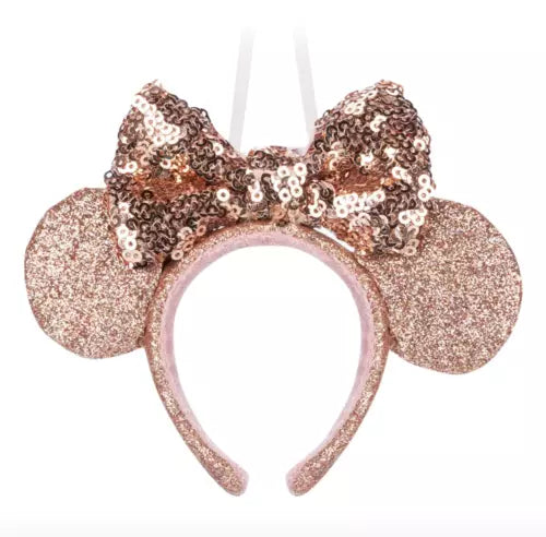 Disney Store Minnie Mouse Golden Ears Headband Hanging Ornament