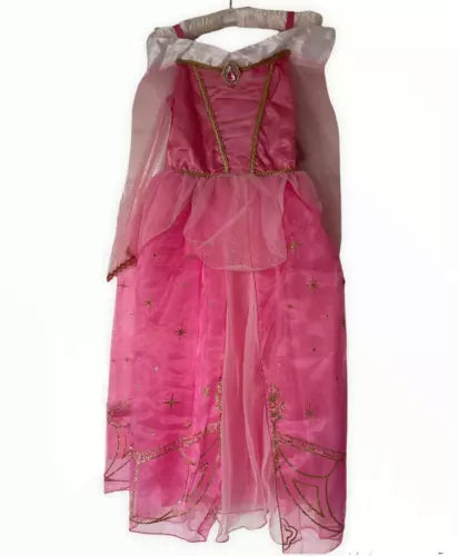 Disney store Sleeping Beauty Aurora fancy dress costume for kids girls size 9/10