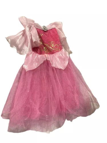 Disney Sleeping Beauty Aurora fancy dress deluxe Pink costume for girls