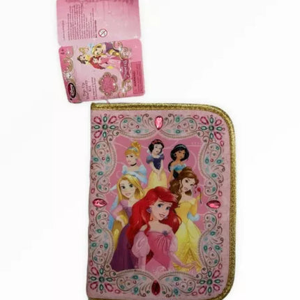 Disney Princess zip up stationery case school colours markers