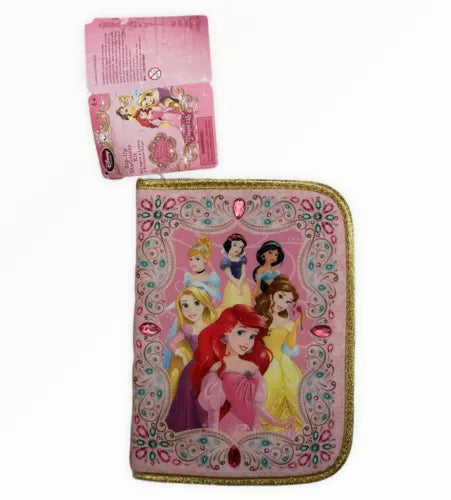 Disney Princess zip up stationery case school colours markers