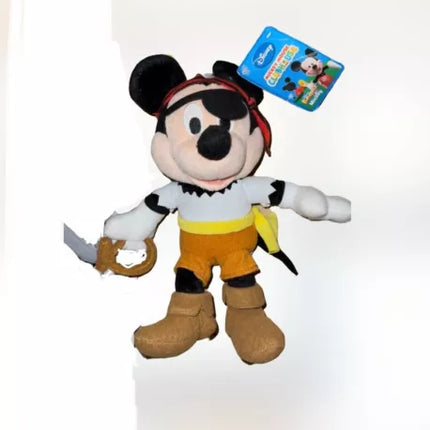 Disney store MICKEY MOUSE as PIRATE SOFT PLUSH Doll TOY