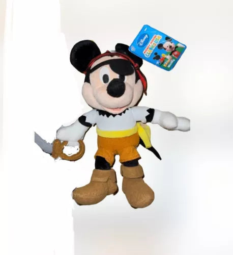 Disney store MICKEY MOUSE as PIRATE SOFT PLUSH Doll TOY