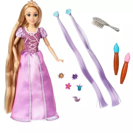 Disney Store Rapunzel Hair Colour Play Doll with accessories