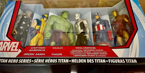 Disney Marvel Titan Hero Series 6 Figures