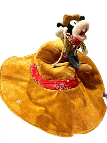 Disney Park Official Toy Story Woody Soft Plush fancy dress party costume Hat