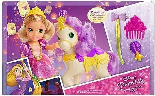 Disney Princess Petite Rapunzel doll and Pony mini Play set