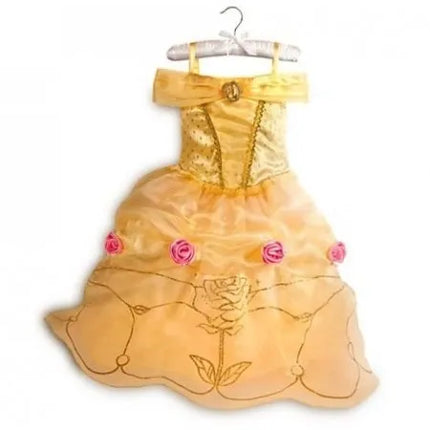 Official Disney Store Princess Belle Costume Dress Gown