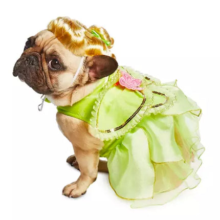 Disney Store Tinker Bell Costume For Dogs / Puppy. body suit and wig. S; Small
