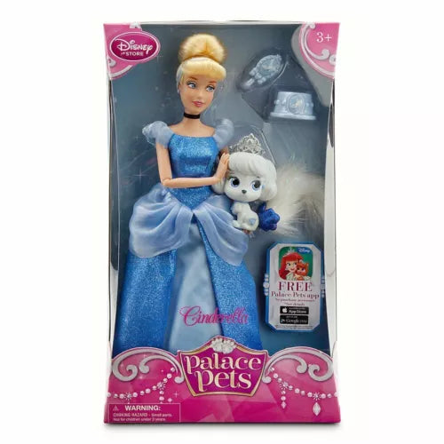 Disney Official Cinderella n Pumpkin Palace Pet Doll