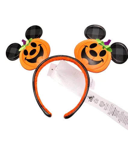 Disney Official Mickey Mouse Pumpkin Halloween Headband