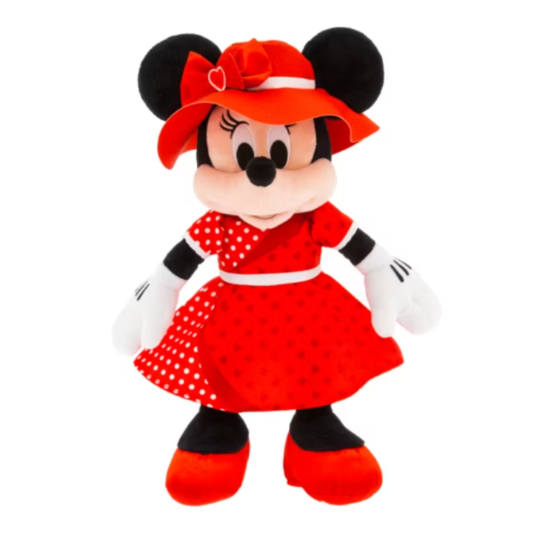 Disney Store Minnie Mouse Valentine's Day Small Soft Toy 2025 - 30.5cm