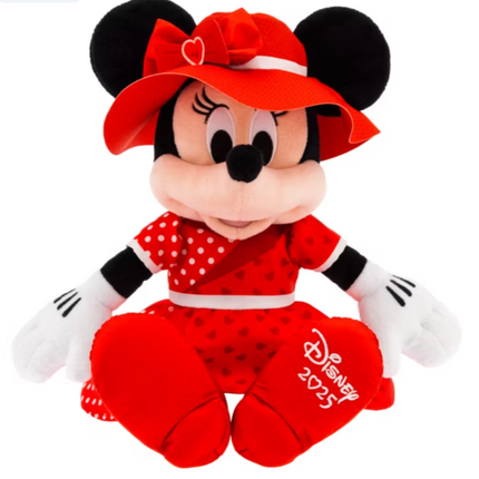 Disney Store Minnie Mouse Valentine's Day Small Soft Toy 2025 - 30.5cm