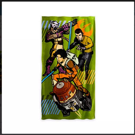 Authentic Disney Store Star Wars Rebels Beach Towel